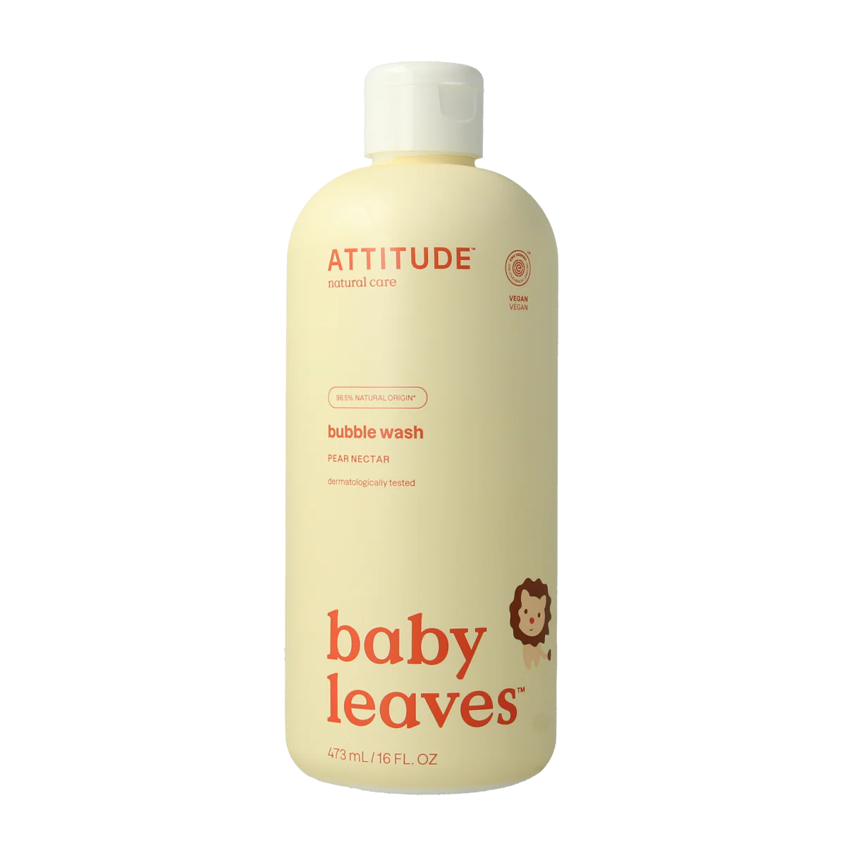 Attitude Bubbelzeep baby leaves  pear nectar 473.00 Milliliter