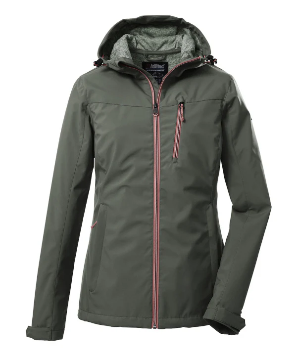 Killtec KOS 89 Softshelljas Dames – Groen