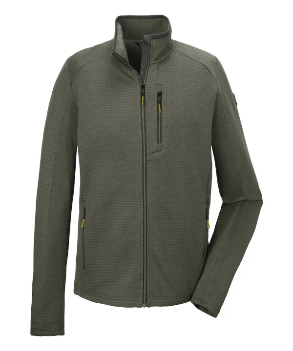 Killtec KOS 92 Flex Fleece Vest Heren – Groen