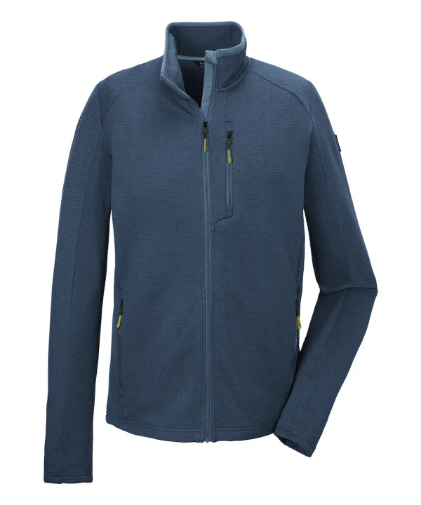 Killtec KOS 92 Flex Fleece Vest Heren – Blauw