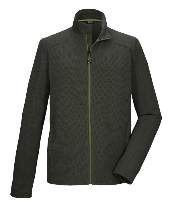 Killtec KOS 68 Flex Fleece Vest Heren – Groen
