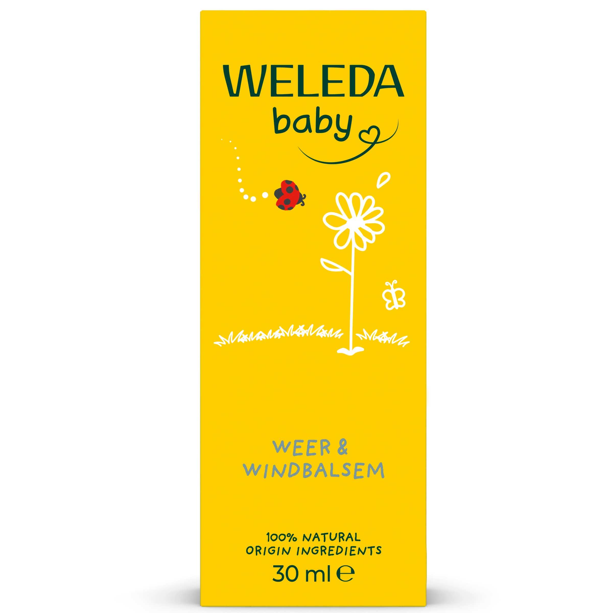 Weleda Calendula baby weer & wind balsem 30.00 Milliliter