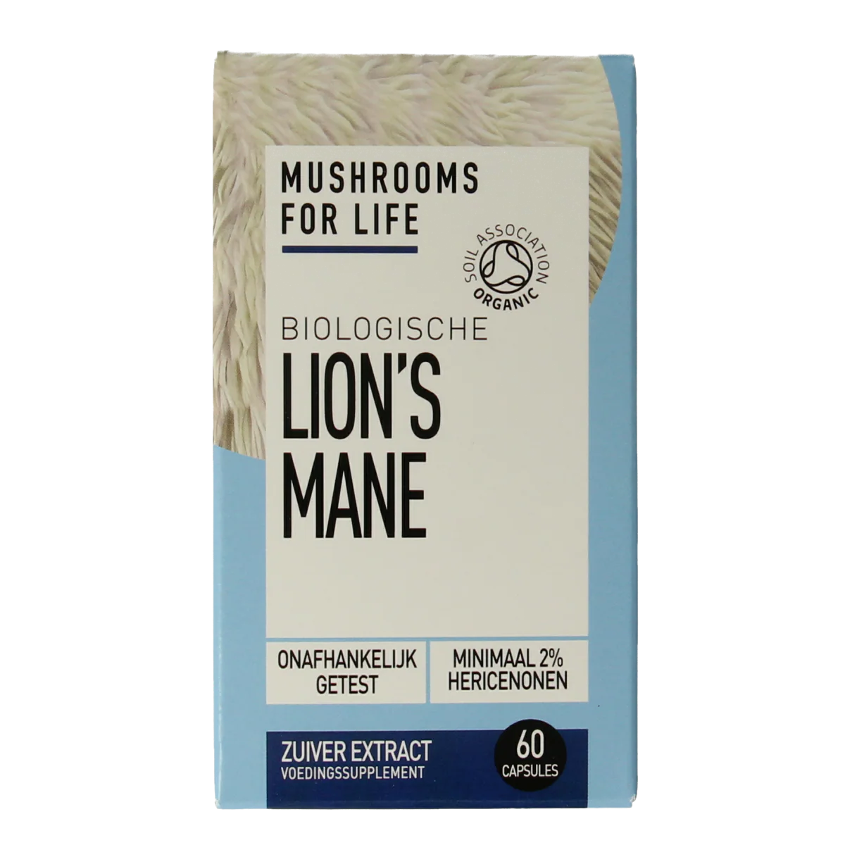 Mushrooms for Life Lion’s mane bio 60.00 Capsules