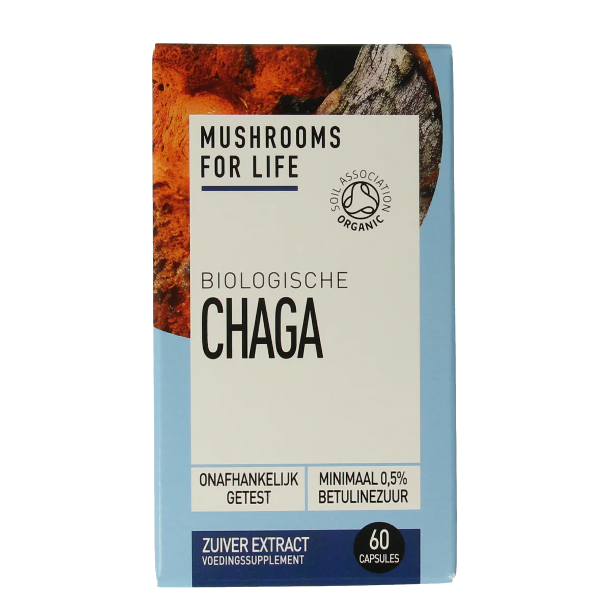 Mushrooms for Life Chaga bio 60.00 Capsules