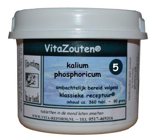 Vitazouten Kalium phosphoricum VitaZout nr. 05 360.00 Tabletten