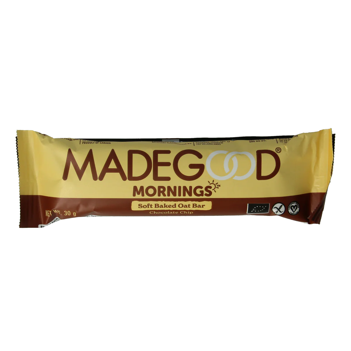 Made Good Morning bar chocolate chip bio 30.00 Gram