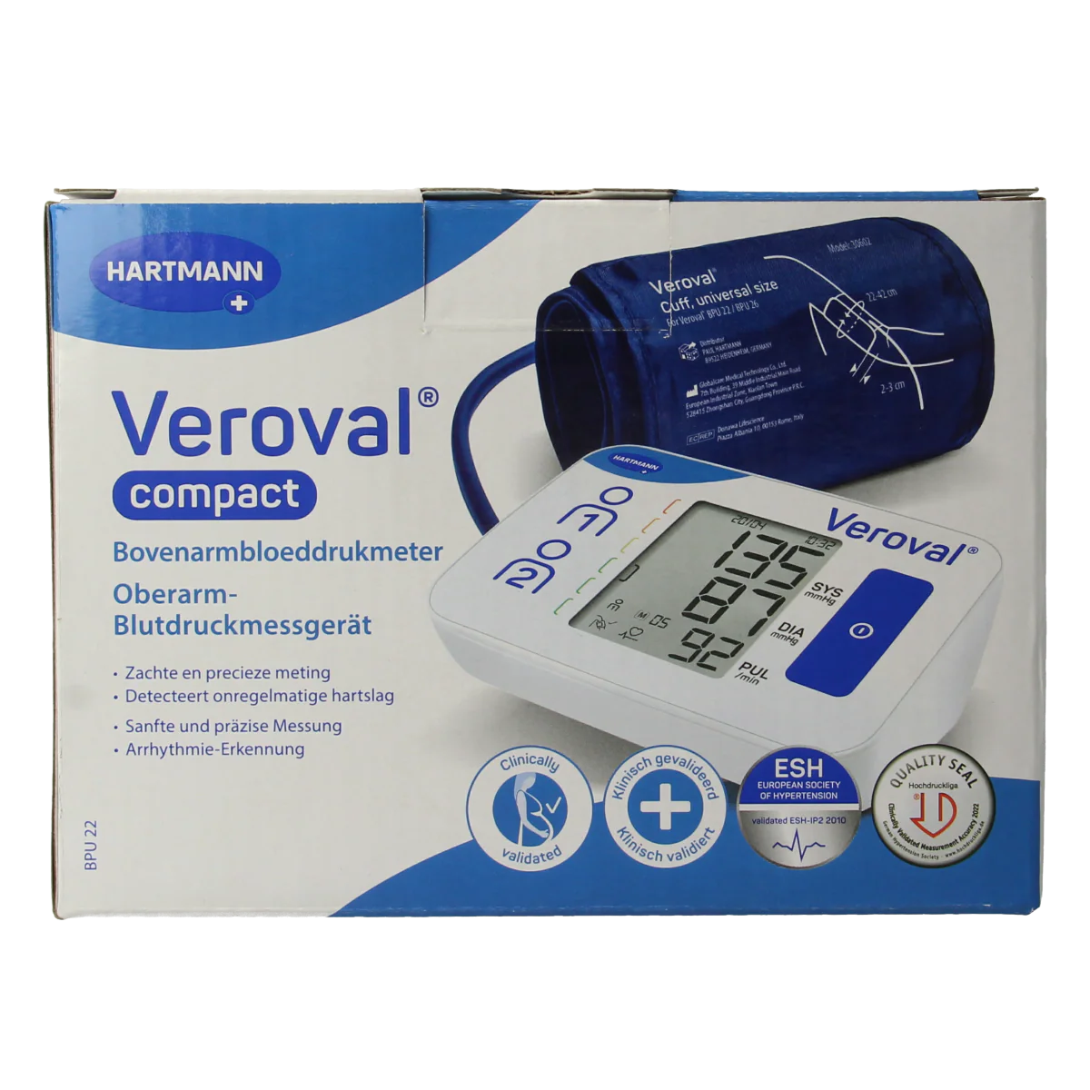 Veroval Veroval compact BPU22 LG2 P1 1 Stuks