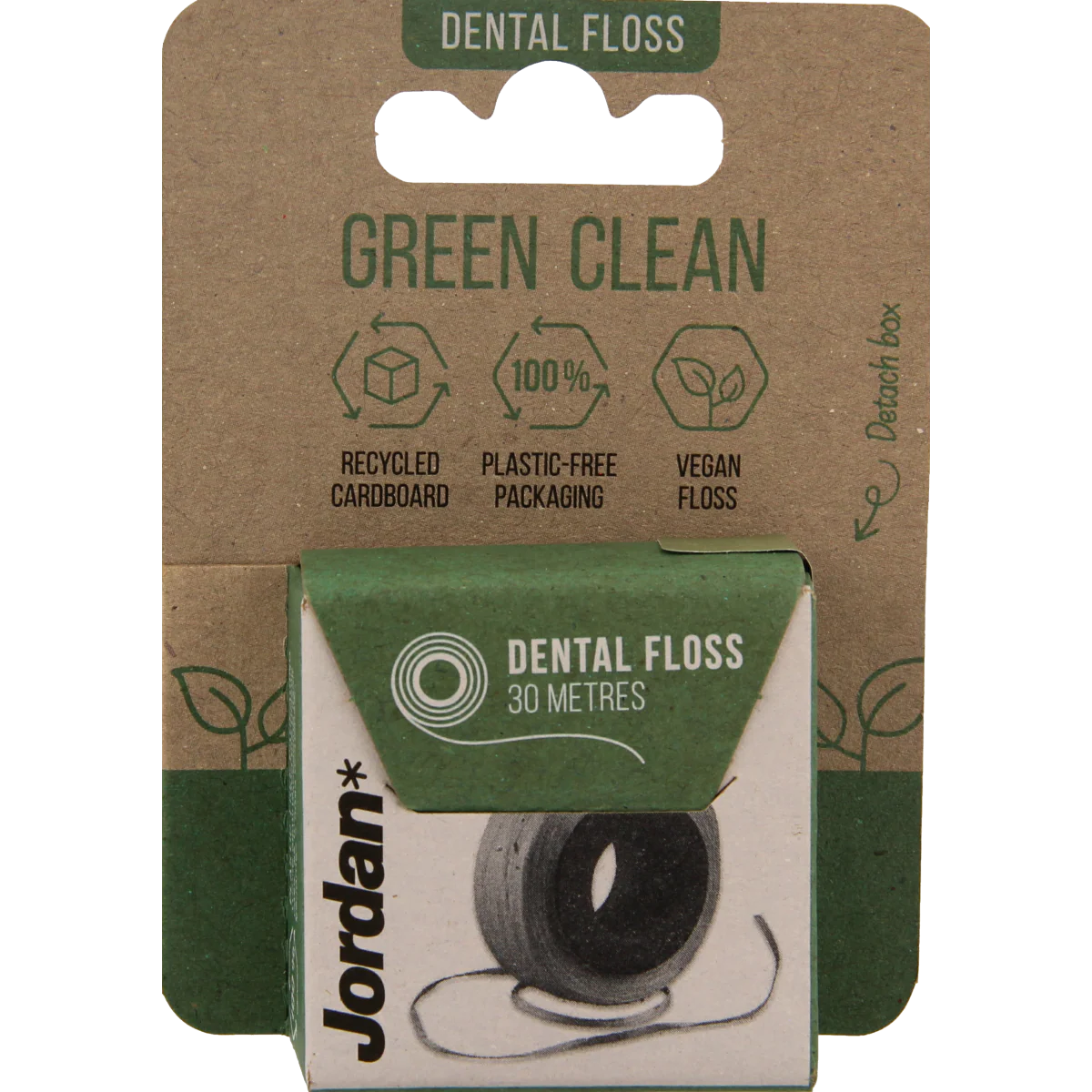 Jordan Green clean floss 30 meter 1.00 Stuks