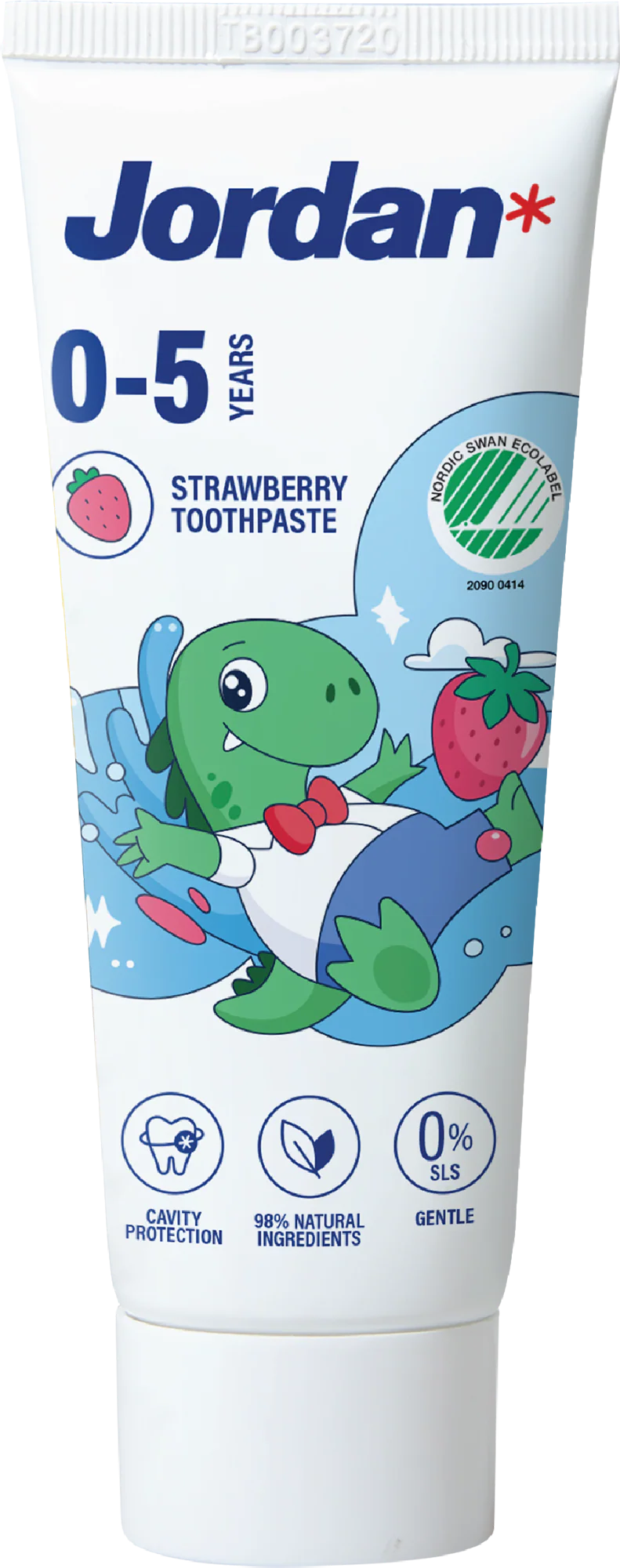 Jordan Tandpasta kids 0 – 5 jaar 50.00 Milliliter