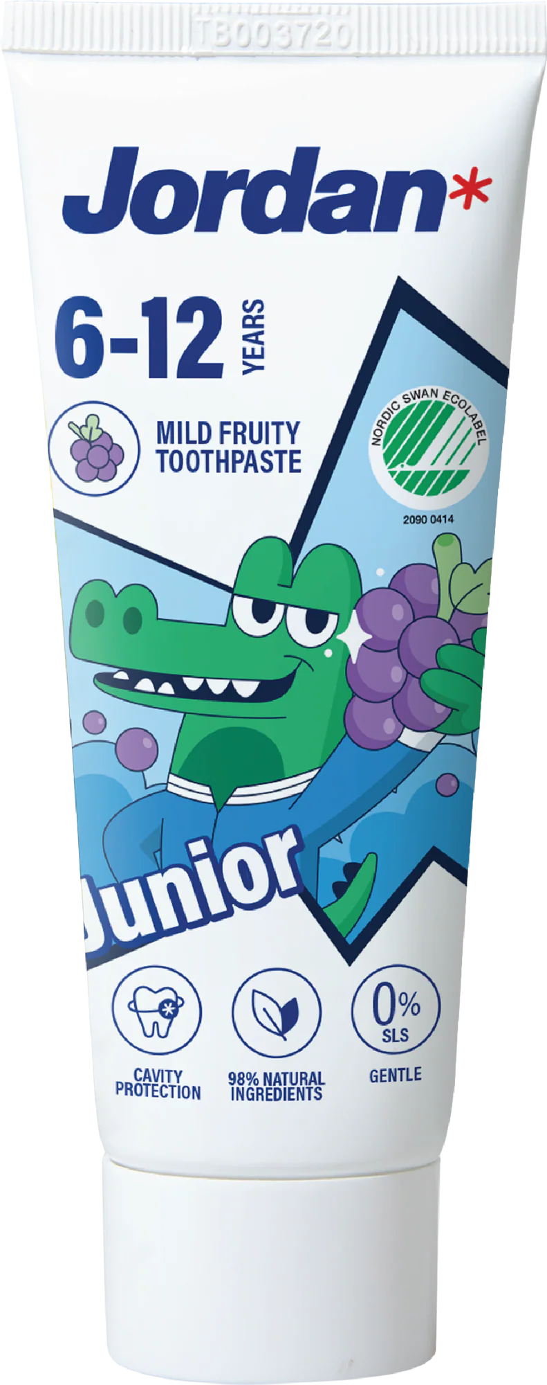 Jordan Tandpasta junior 6-12 jaar 50.00 Milliliter