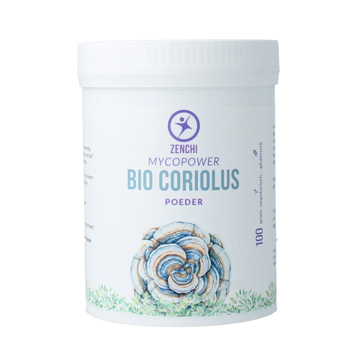 Mycopower Coriolus poeder bio 100.00 Gram
