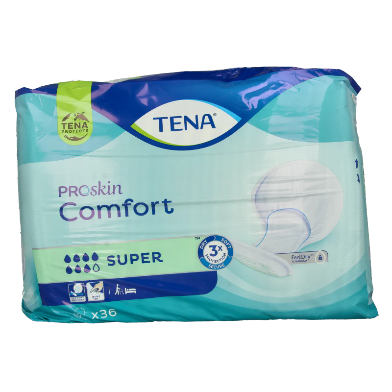 Tena Proskin comfort super 36.00 Stuks