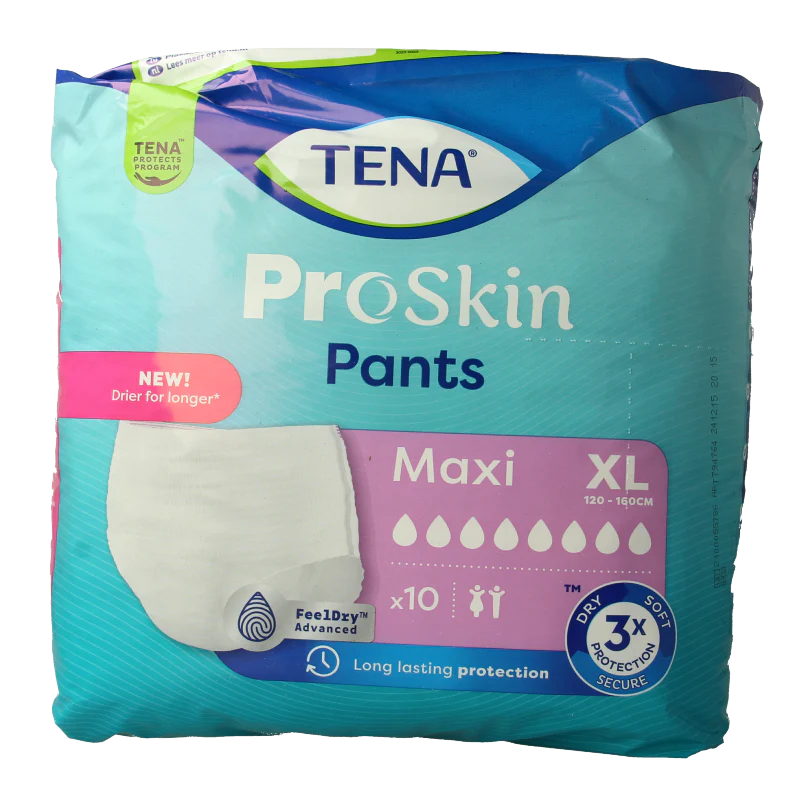 Tena Proskin pants maxi XL 10.00 Stuks