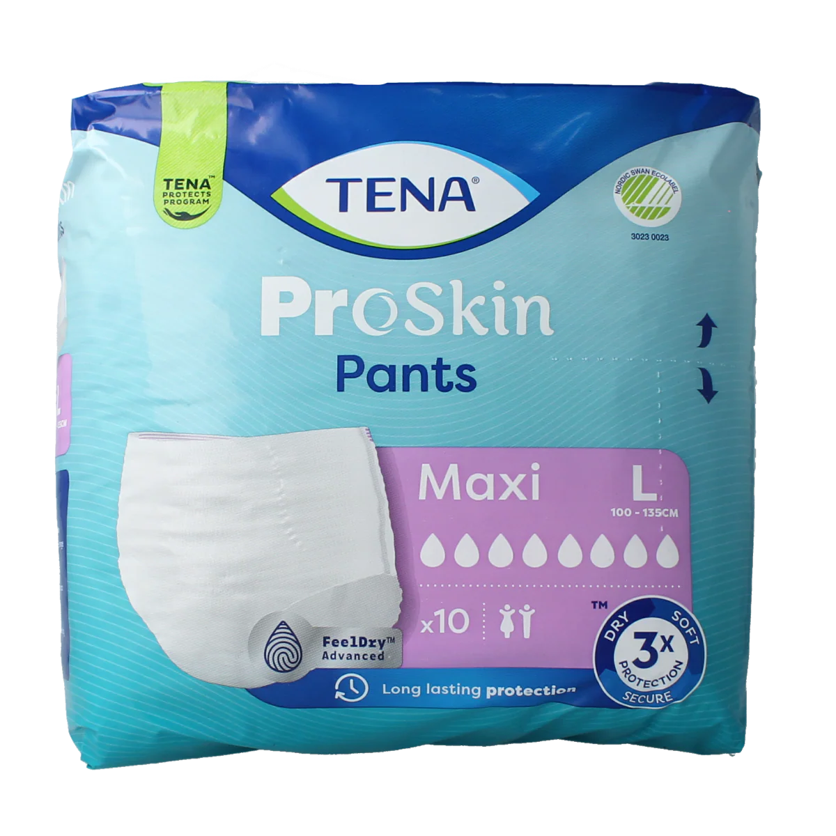Tena Proskin pants maxi L 10.00 Stuks