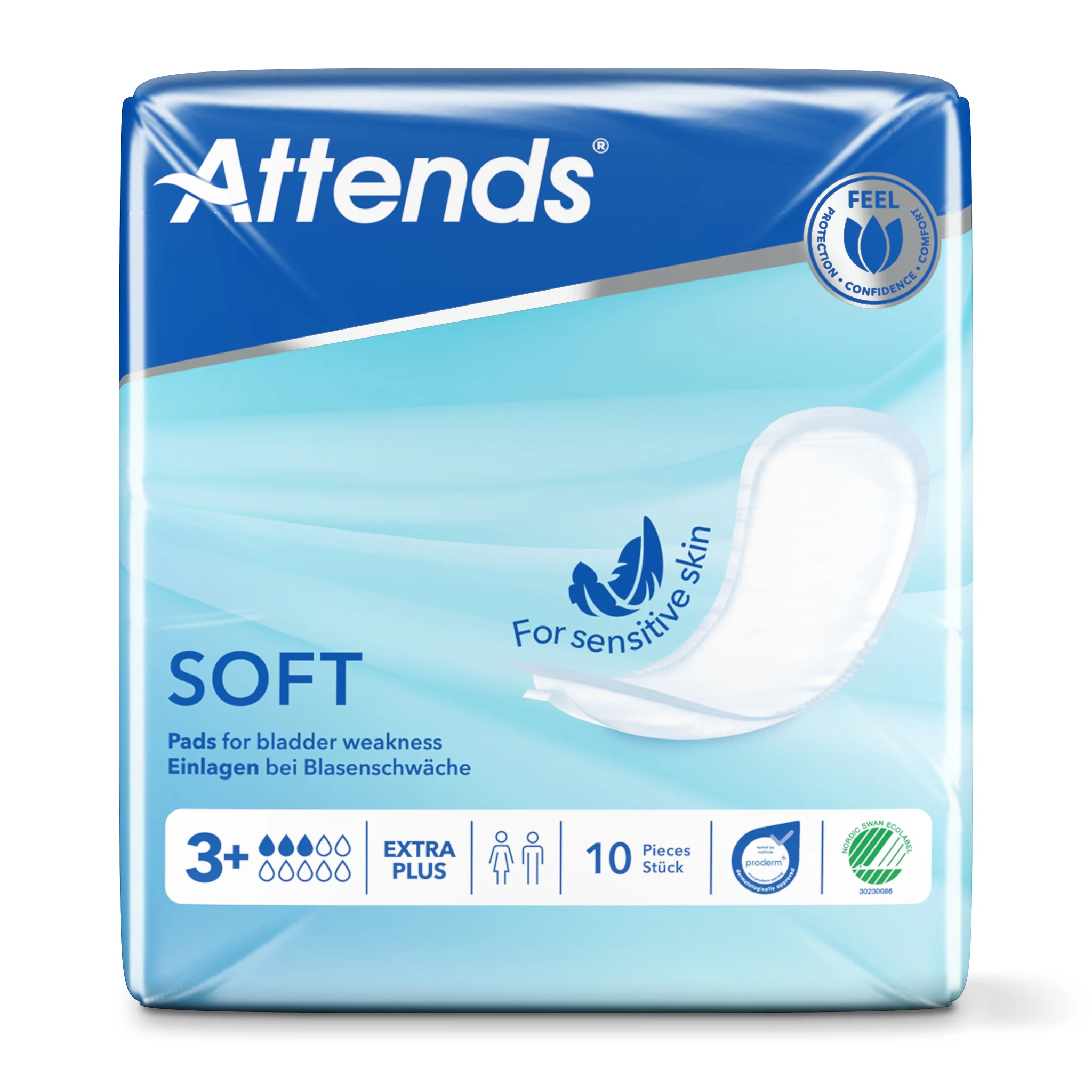 Attends Inlegger soft extra plus 3 10.00 Stuks
