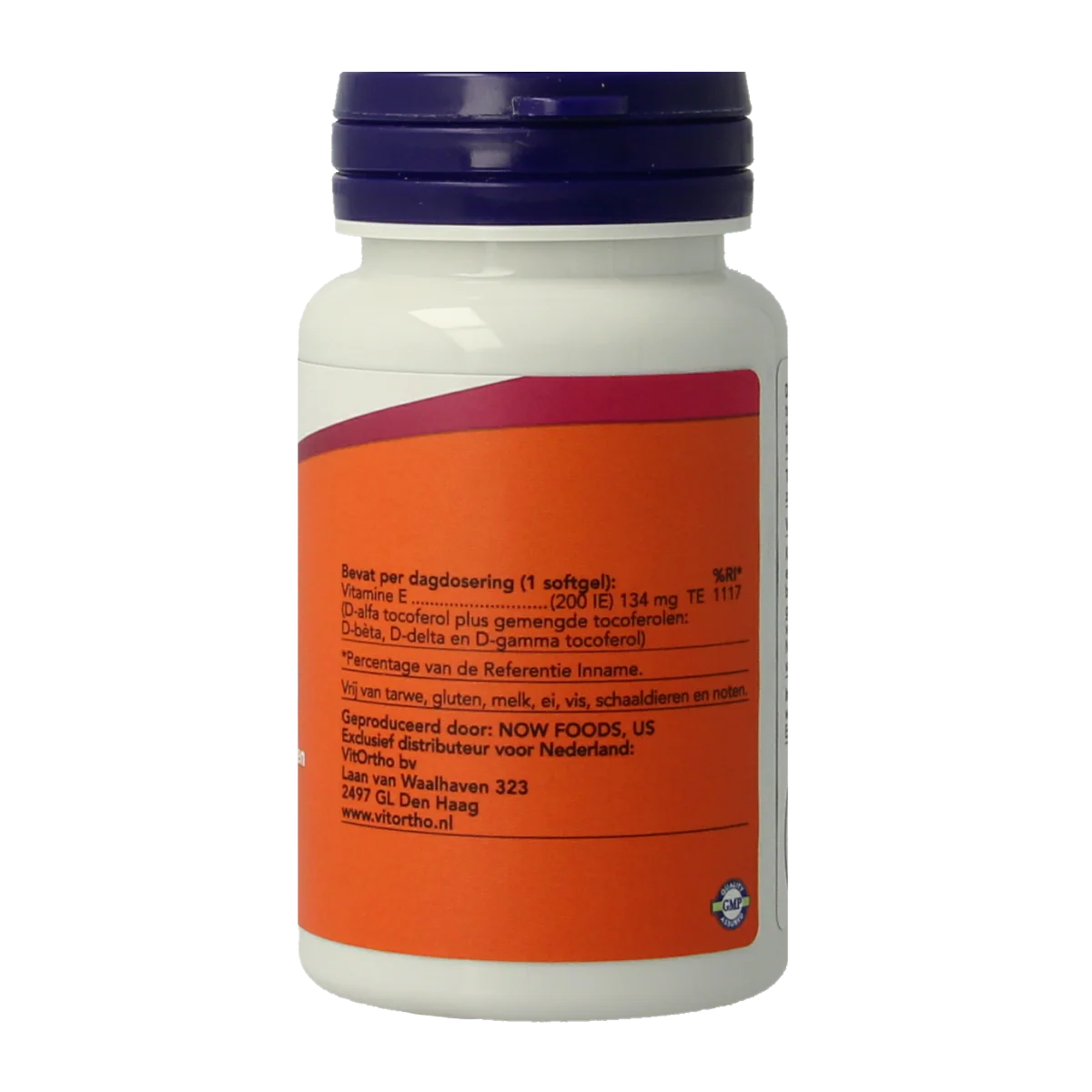 NOW Vitamine E-200 natuurlijke gemengde tocoferolen 100.00 Softgels