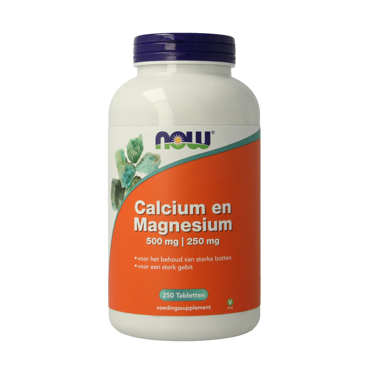 NOW Calcium 500mg magnesium 250mg 250.00 Tabletten