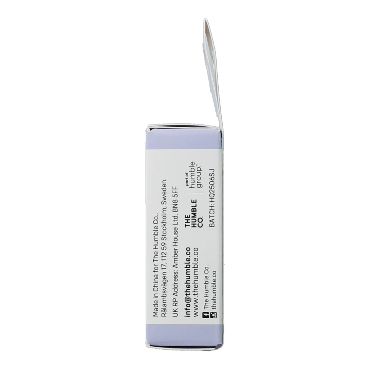 The Humble Co Dental floss charcoal 1.00 Stuks