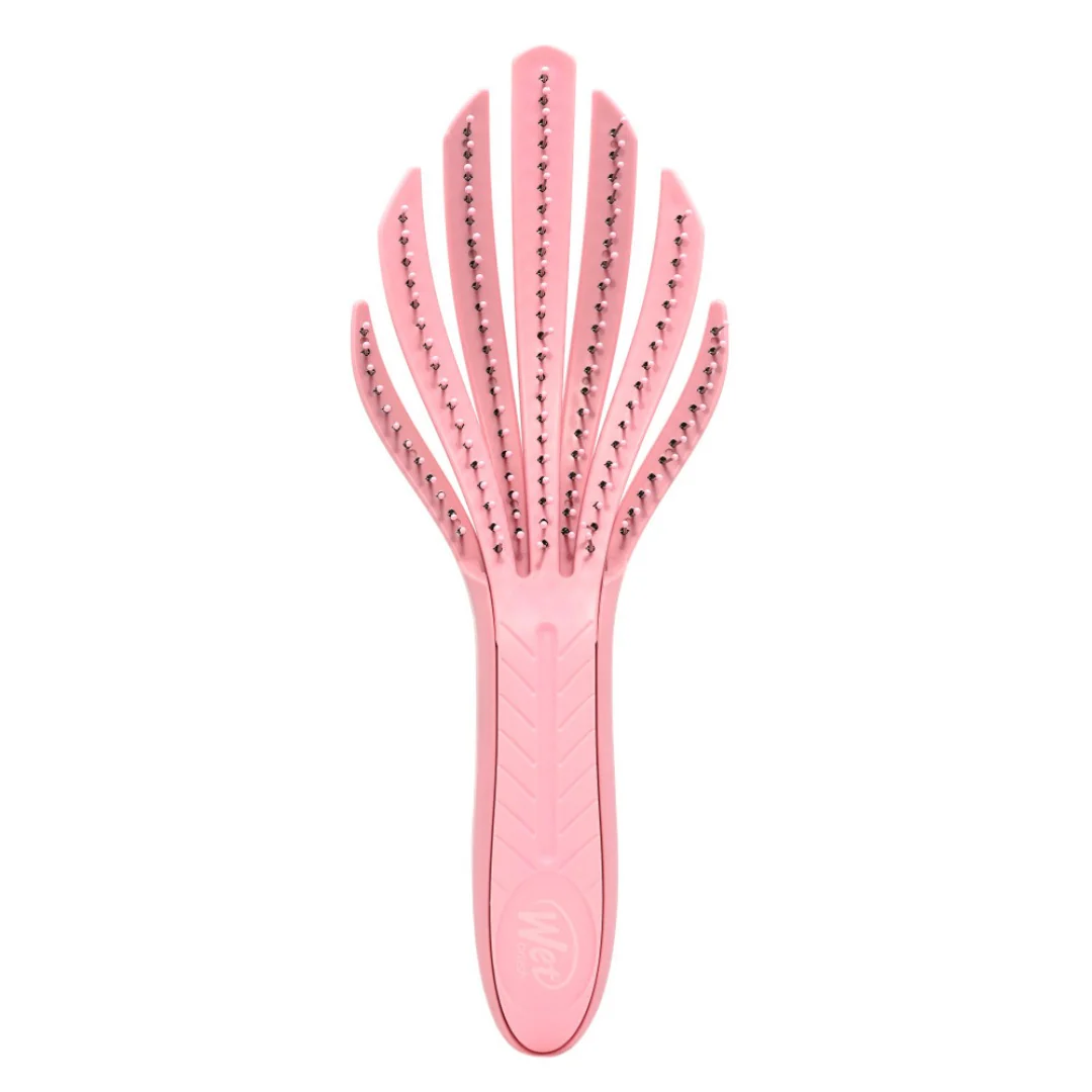 Wet Brush Go green curl detangler pink 1.00 Stuks