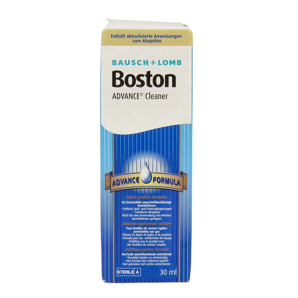 Bausch & Lomb Boston cleaner lenzenvloeistof 30.00 Milliliter