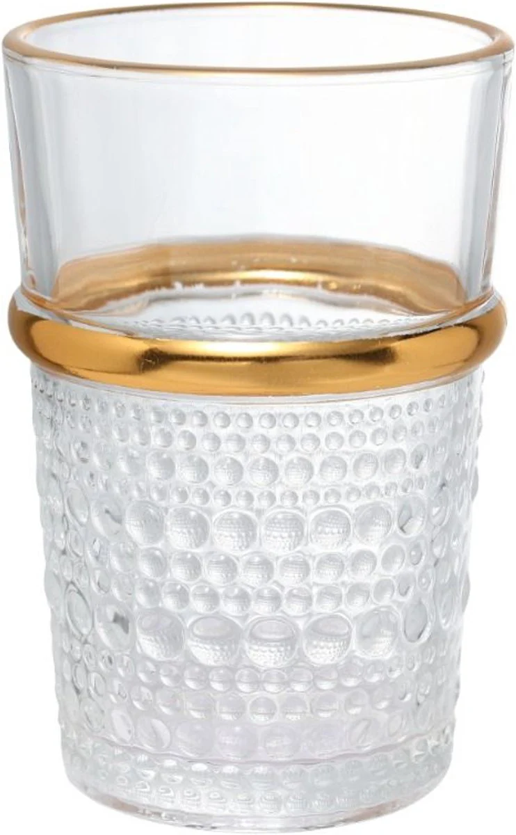 Bricard Haza Glazenset – Goud – 12-delig – 200ml – Marokkaanse Theeglazen