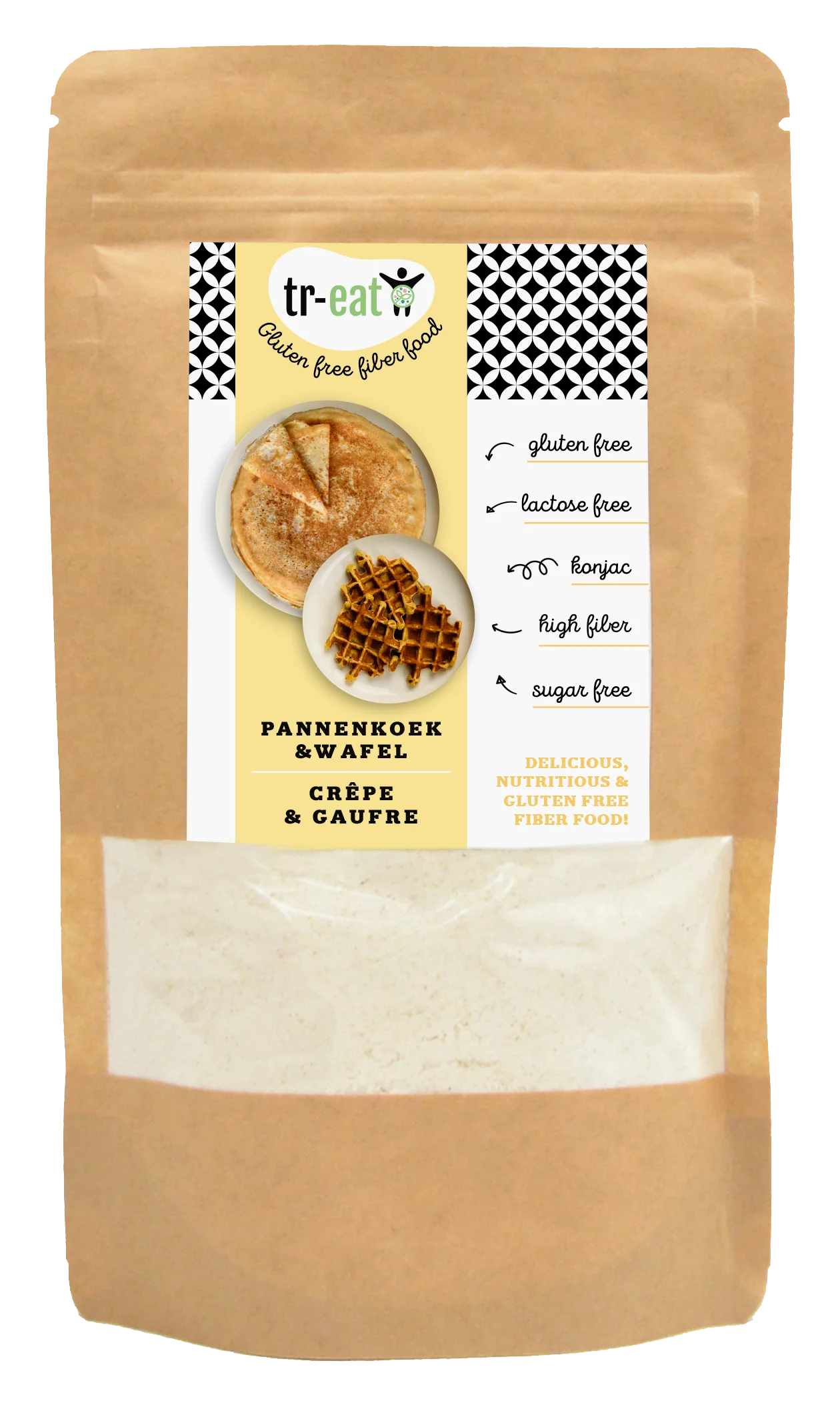 Treat Pannenkoek – wafel glutenvrij 200.00 Gram
