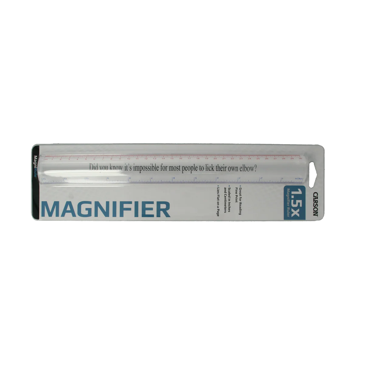 Able 2 Vergrootglas leeslineaal 31cm 1.00 Stuks