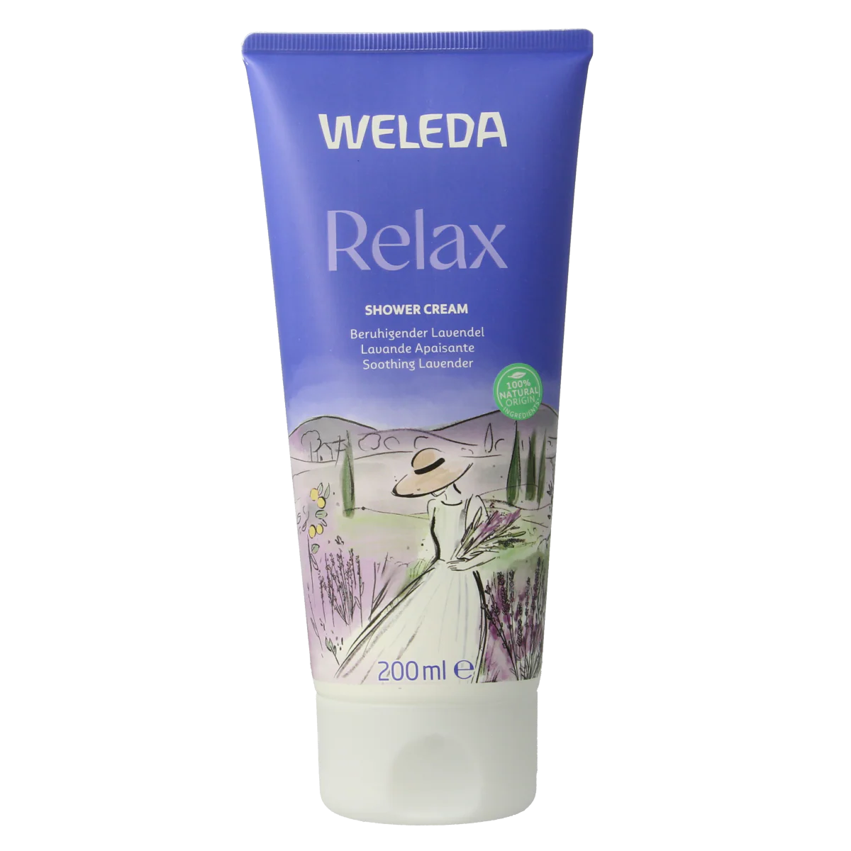 Weleda Relax douchecreme 200.00 Milliliter