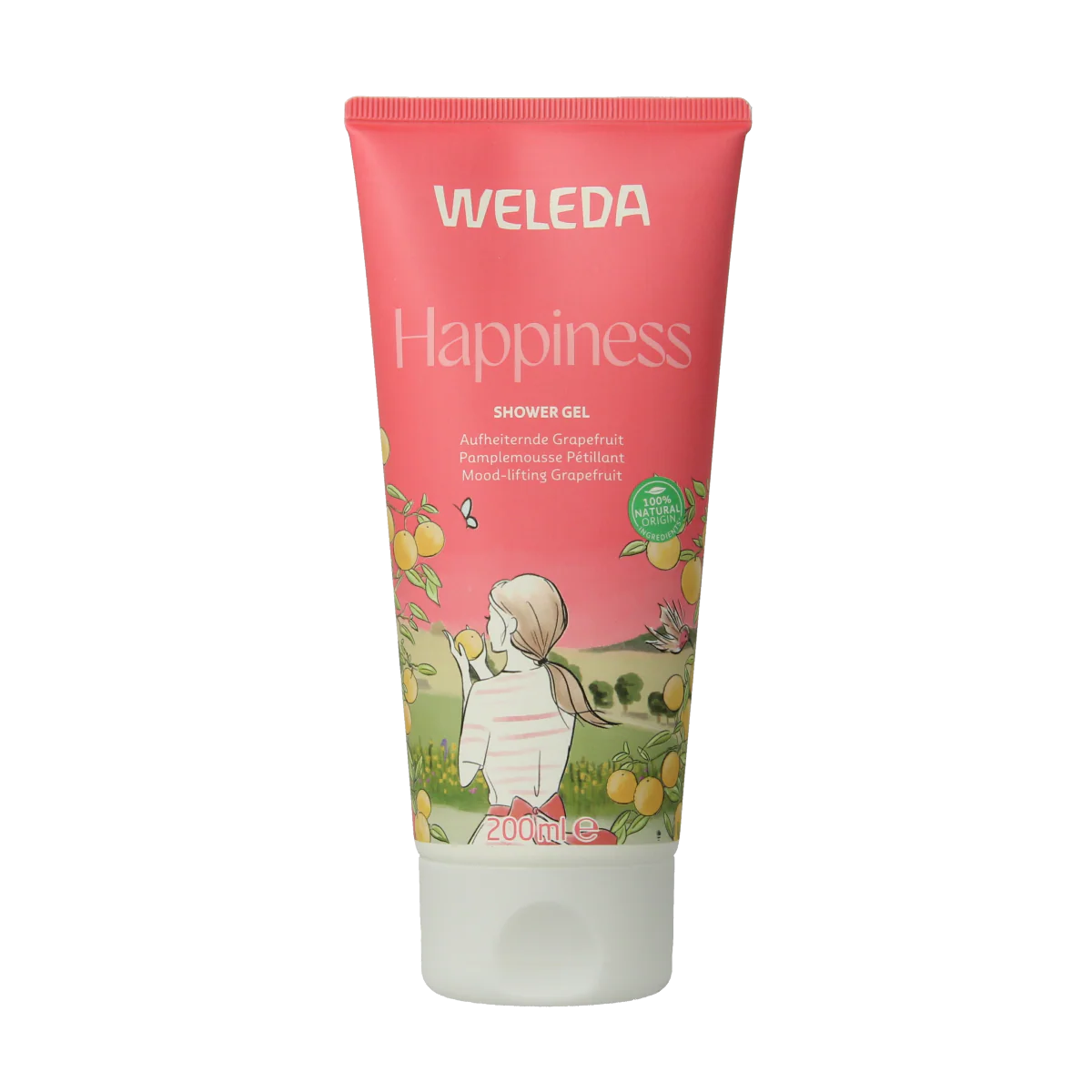 Weleda Happiness douchegel limited edition 200.00 Milliliter