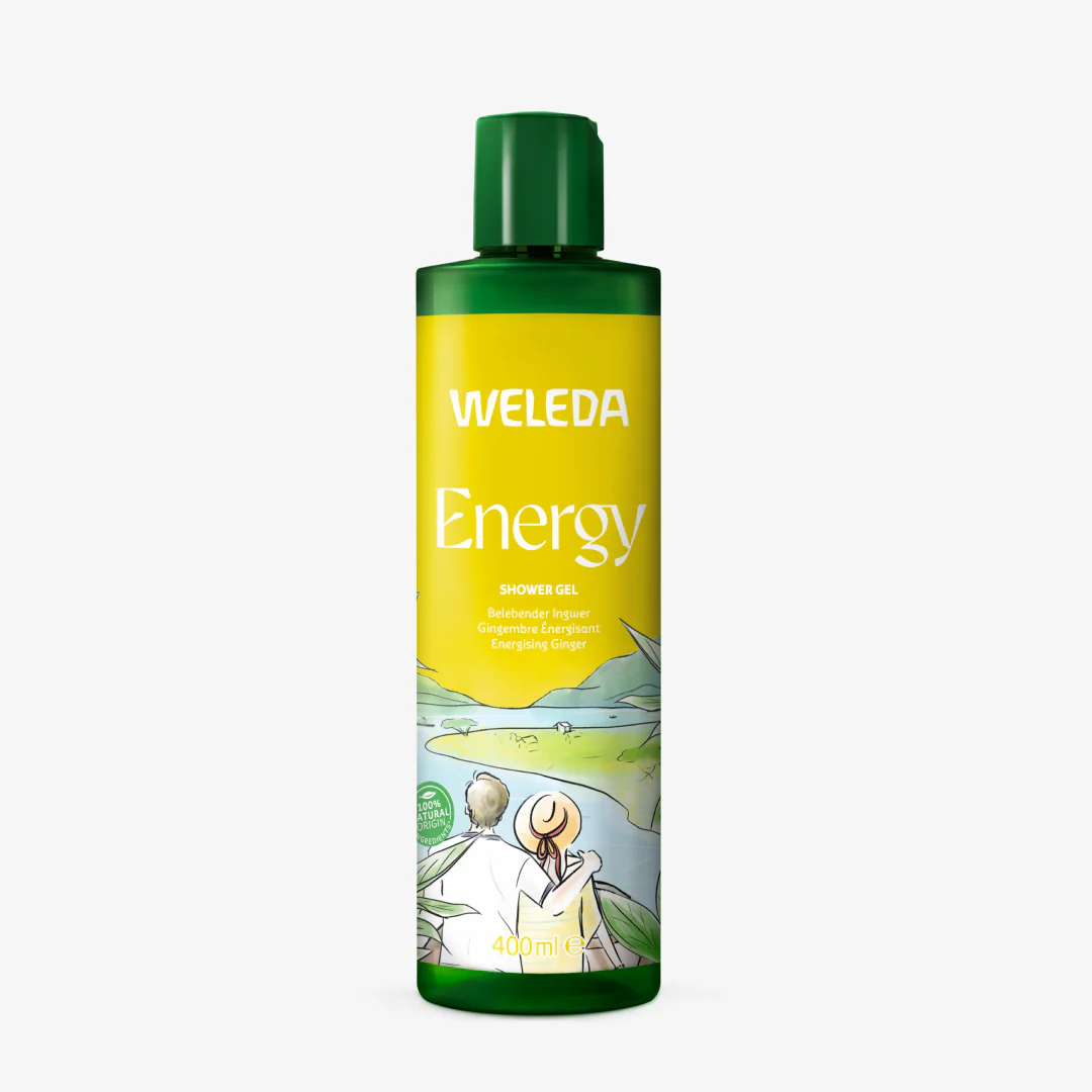 Weleda Energy douchegel gember bio 400.00 Milliliter
