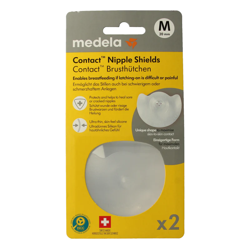 Medela Contact tepelhoedjes maat M 1 Paar