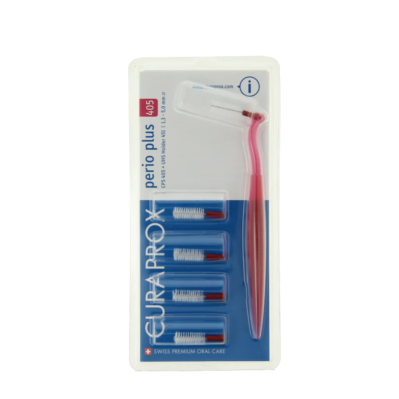 Curaprox Interdentaal rager perio roze gehoekt 5 Stuks
