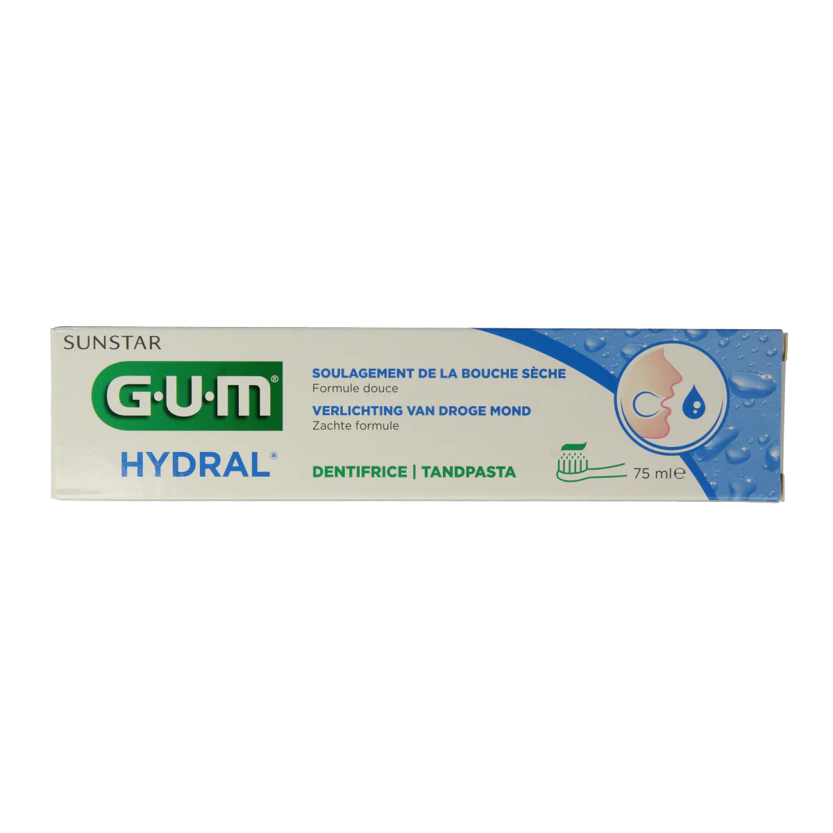 GUM Hydral tandpasta 75.00 Milliliter