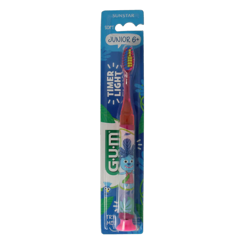 GUM Tandenborstel junior met timer 1 Stuks