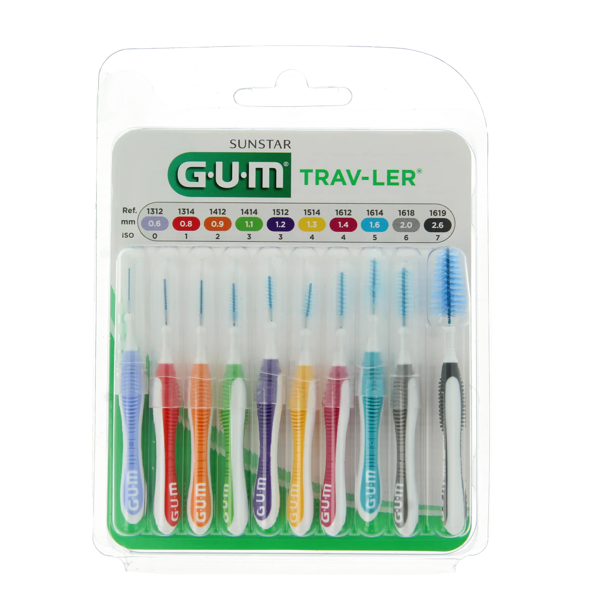 GUM Trav-ler ragers multipack 10.00 Stuks