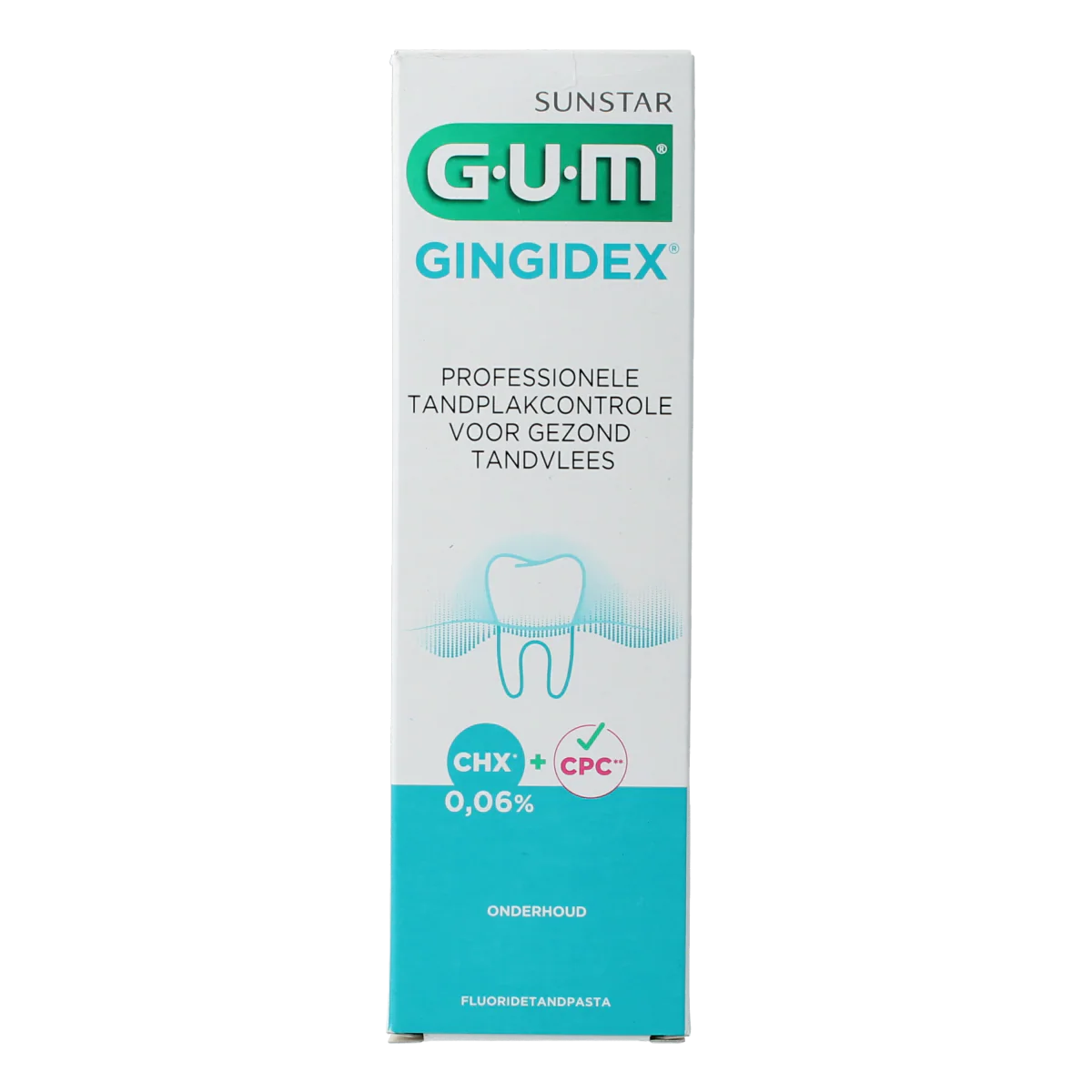 GUM Gingidex tandpasta tube 75.00 Milliliter
