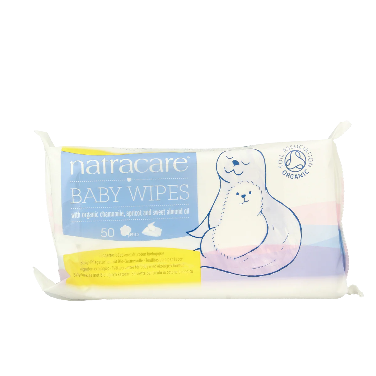 Natracare Babydoekjes 50.00 Stuks