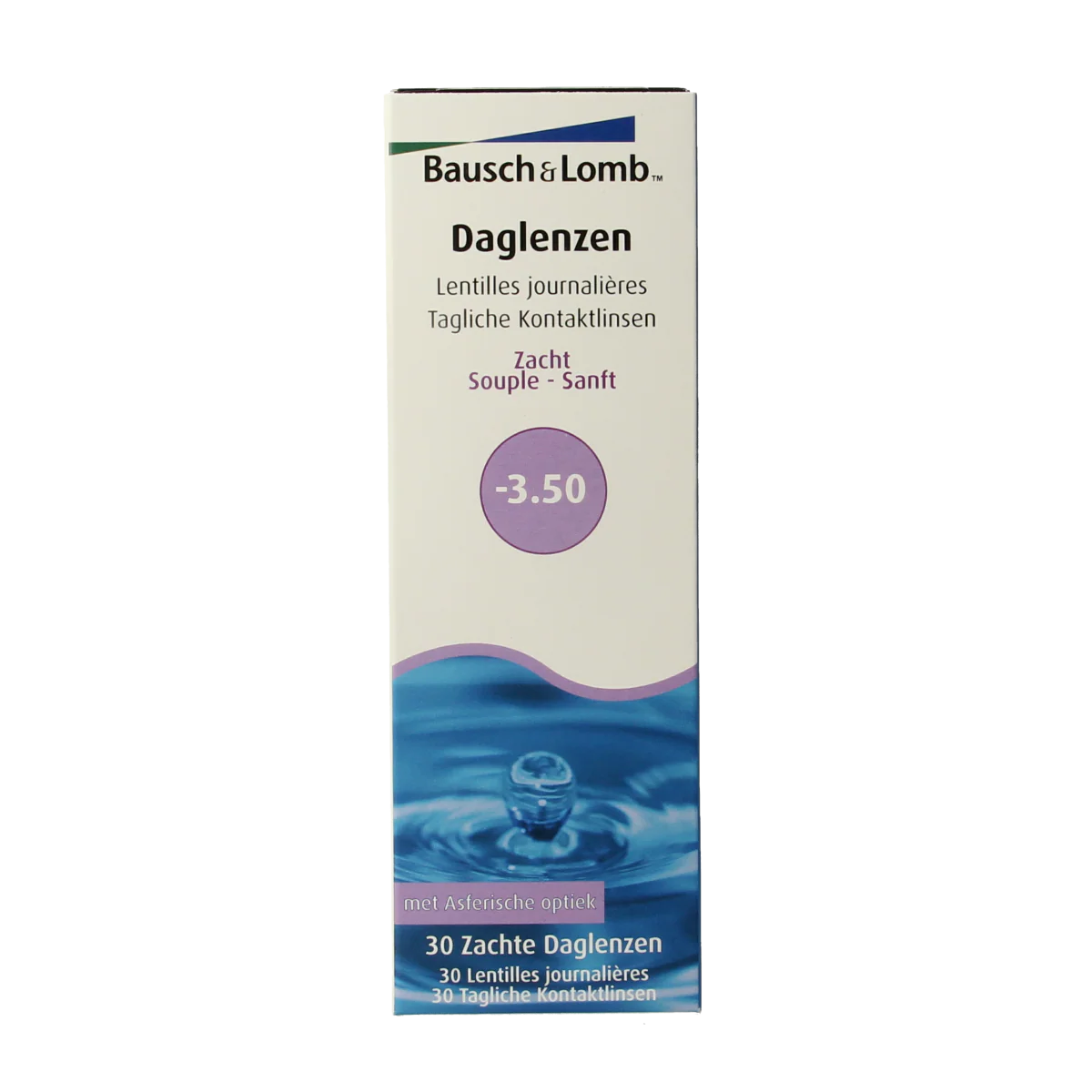 Bausch & Lomb Daglenzen -3.50 30.00 Stuks