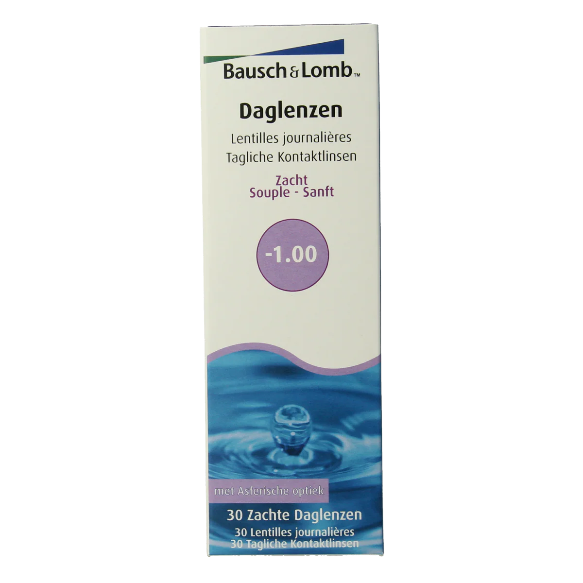 Bausch & Lomb Daglenzen -1.00 30.00 Stuks