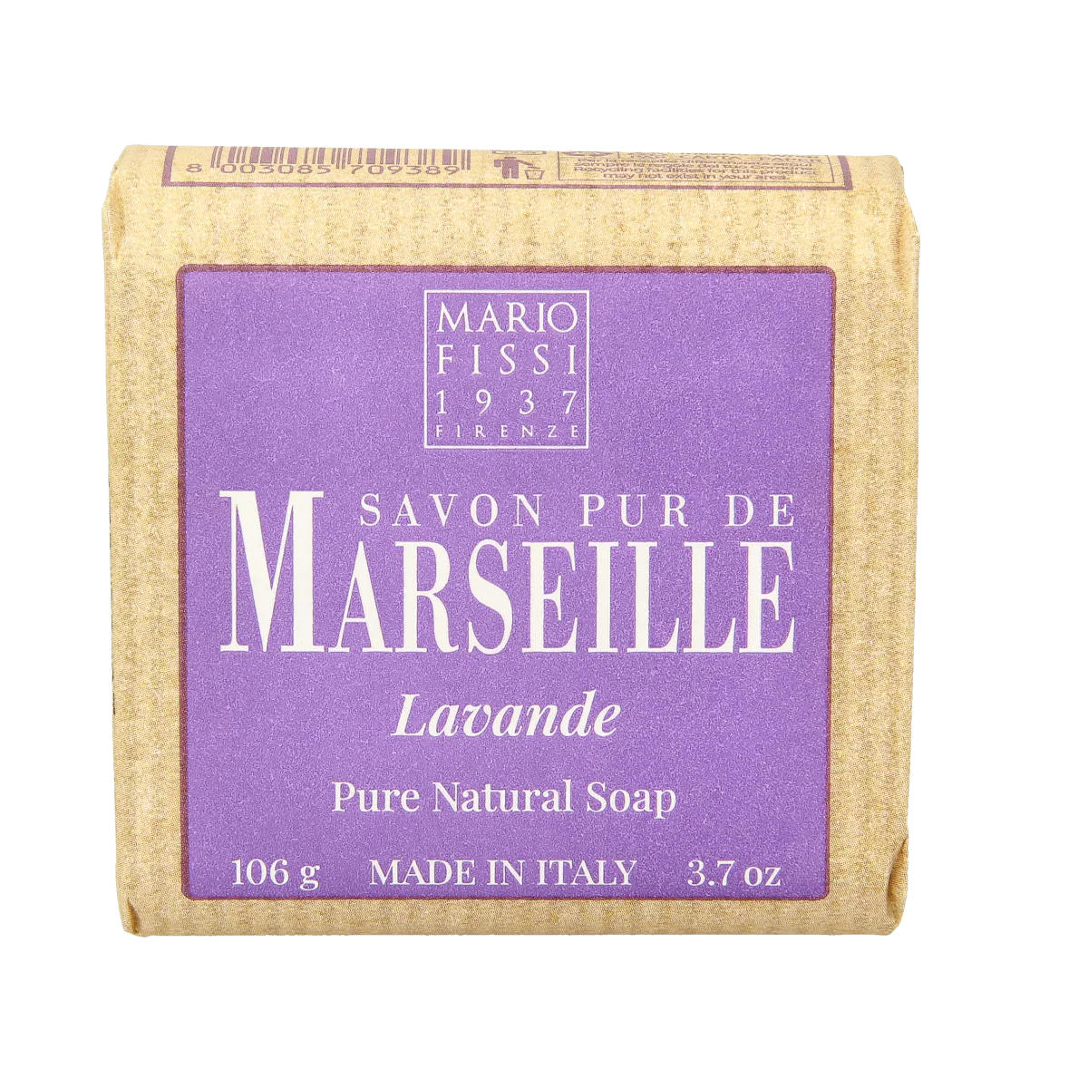 Marseille Zeep natuurlijk lavendel 106.00 Gram