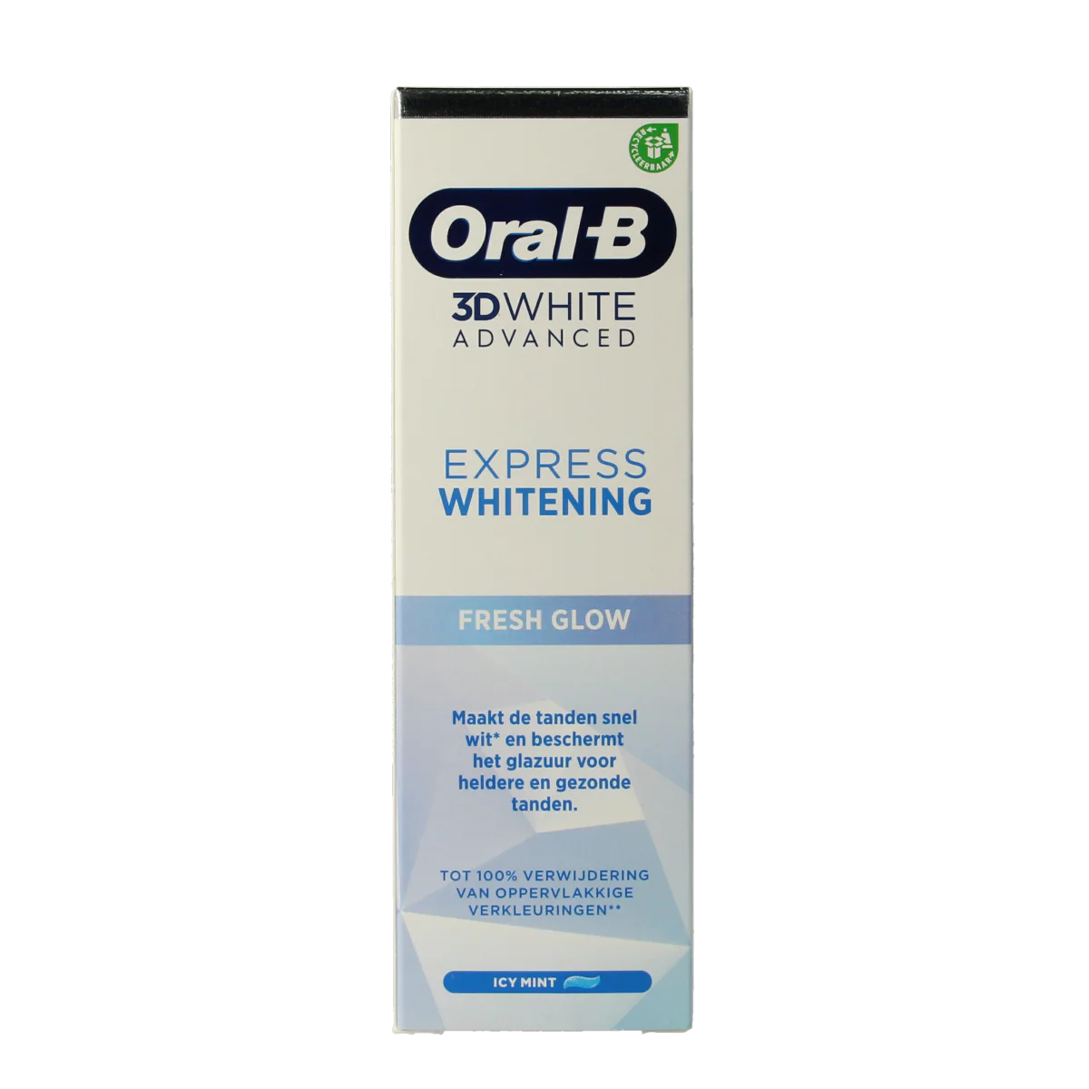 Oral B Tandpasta 3D white advanced expres fresh whitening 75.00 Milliliter