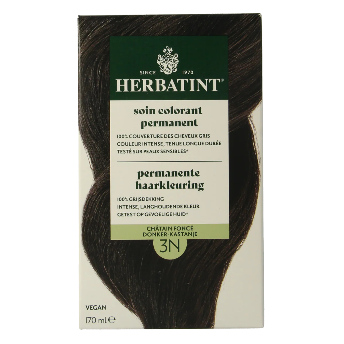 Herbatint 3N Donker kastanje 170.00 Milliliter