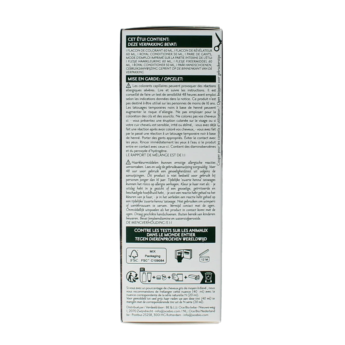 Herbatint 5D licht goudkastanje 170.00 Milliliter