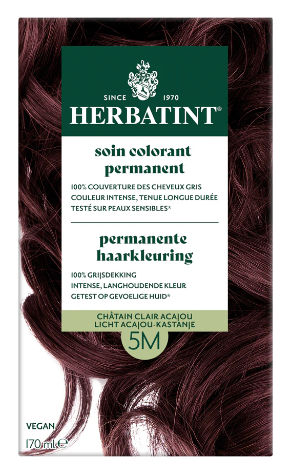 Herbatint 5M licht acajou kastanje 170.00 Milliliter