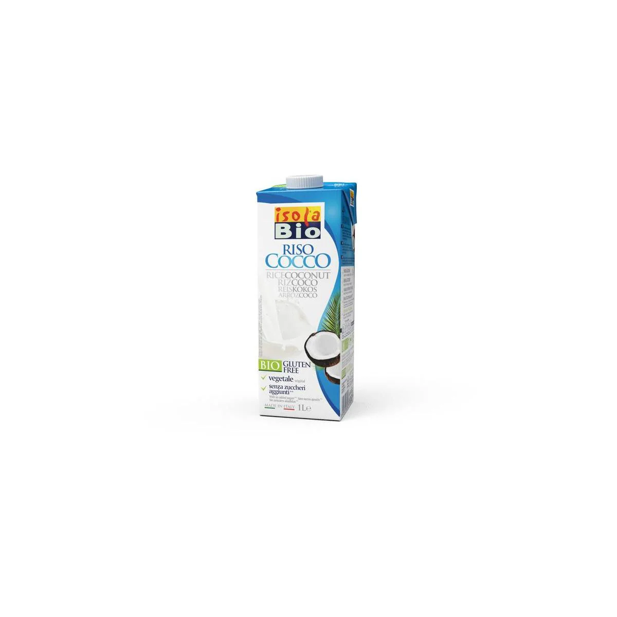 Isola Bio Rijstdrank kokosnoot bio 1.00 Liter
