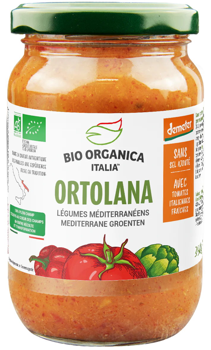 Bio Organica  Pastasaus ortolana demeter 350.00 Gram