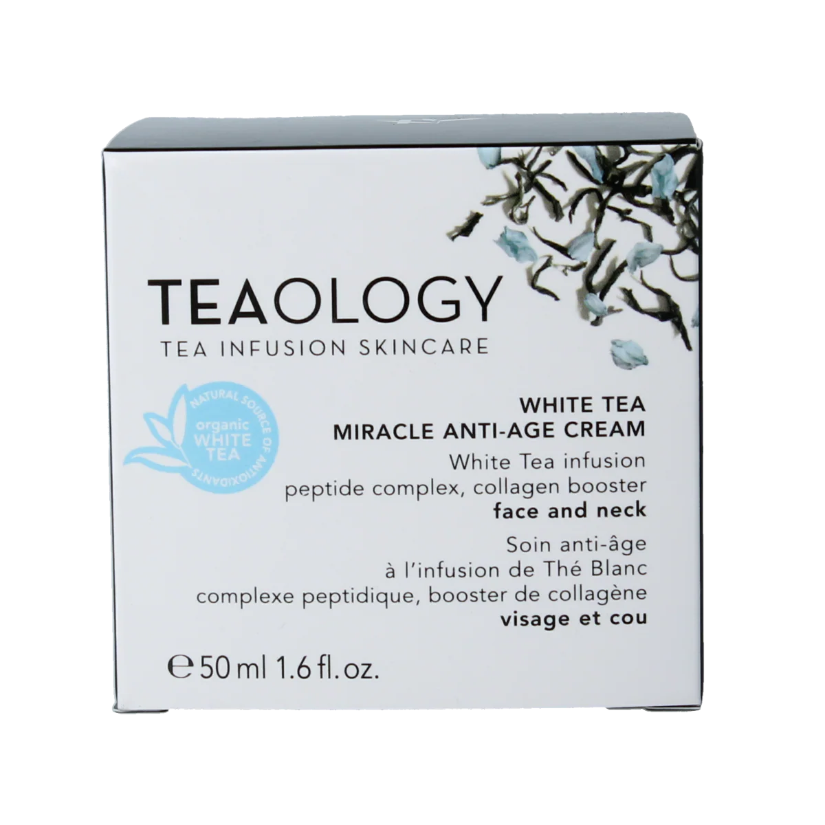 Teaology White tea anti age cream 50.00 Milliliter
