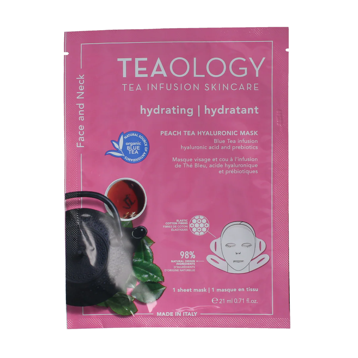 Teaology Peach tea masker hyaluronic 21.00 Milliliter