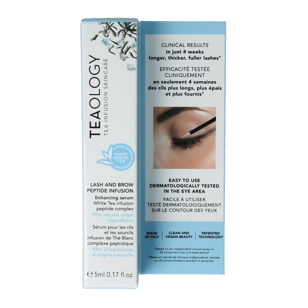 Teaology Lash and brow peptide infusion 5.00 Milliliter