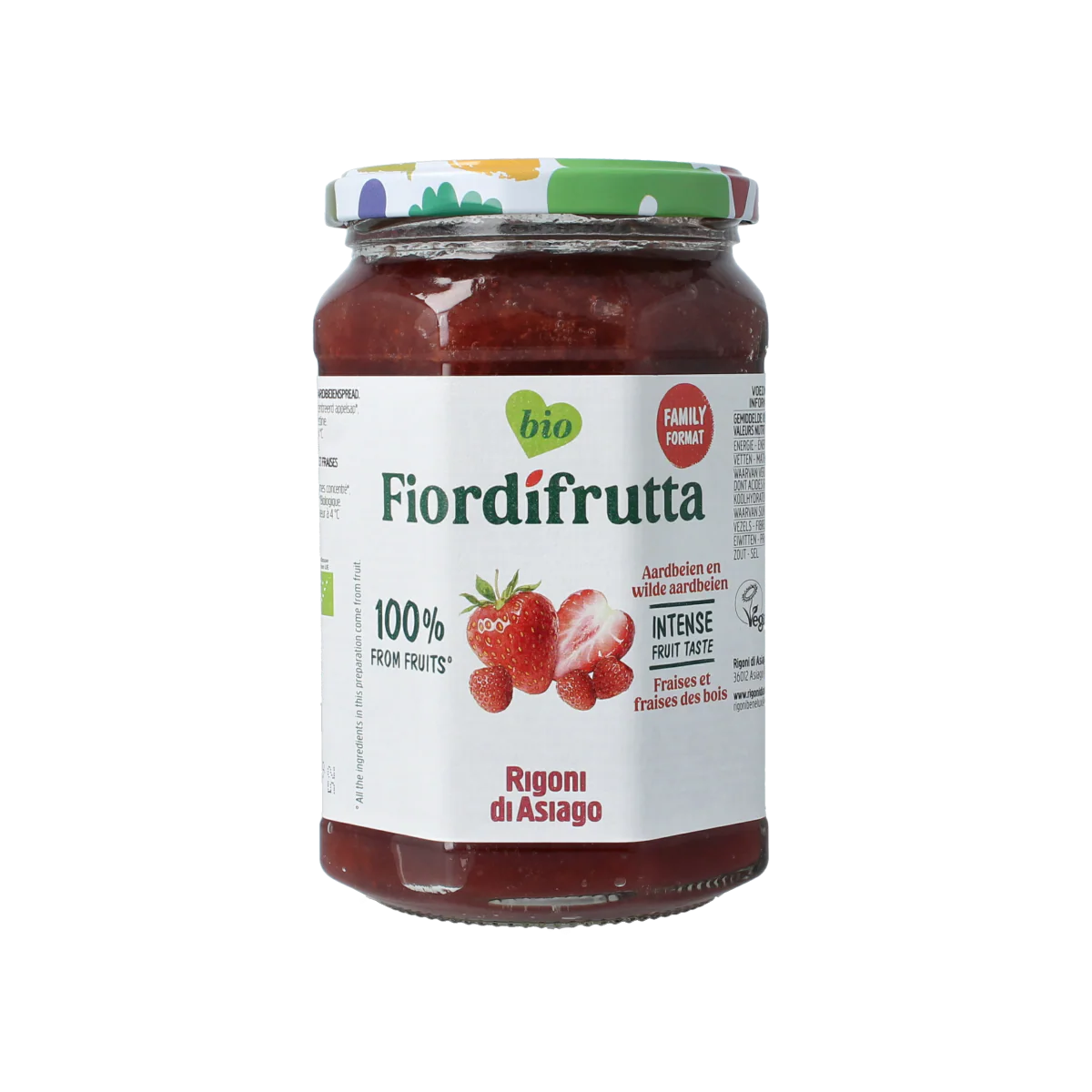Rigoni Di Asiago Strawberry and Wild Strawberry bio 600.00 Gram
